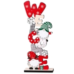 Επιτραπέζιο Διακοσμητικό Ξύλινο Welcome 22x8cm Xmasfest 1134248 - 1 τμχ - Image 2
