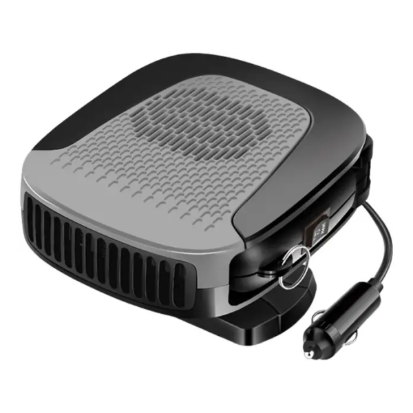 Αερόθερμο Αυτοκινήτου 12V Μαύρο-Γκρι XF-D5007