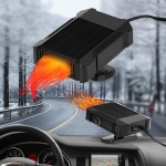 Αερόθερμο Αυτοκινήτου 12V Μαύρο XF-5006 - Image 2