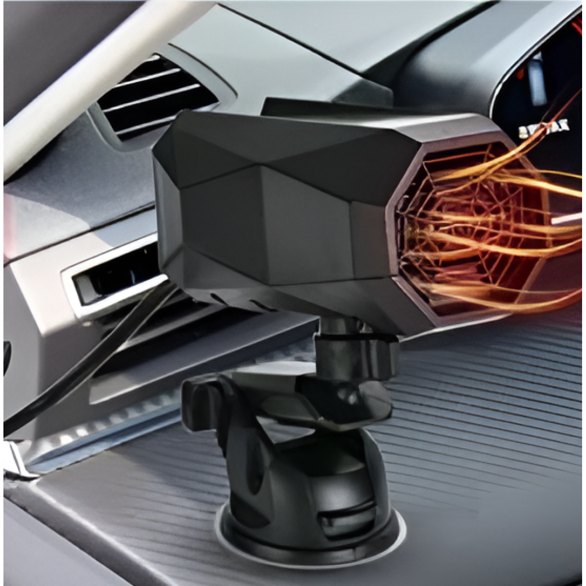 Αερόθερμο Αυτοκινήτου 12V Μαύρο XF-D5008 - Image 3