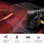 Αερόθερμο Αυτοκινήτου 4 σε 1 12V/24V 120W για Θέρμανση, Ψύξη & Ξεθάμπωμα - Image 5