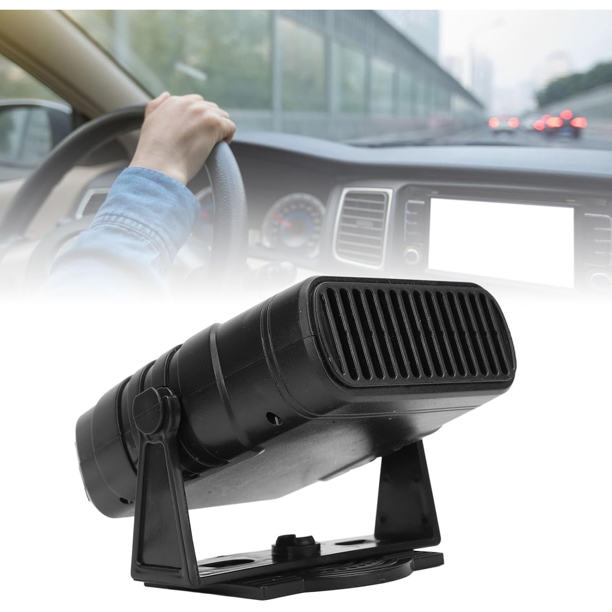 Αερόθερμο Αυτοκινήτου 4 σε 1 12V/24V 120W για Θέρμανση, Ψύξη & Ξεθάμπωμα - Image 6