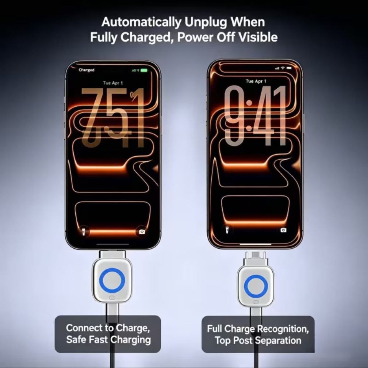 Αυτόματος Διακόπτης Φόρτισης USB-C 140W PD με LED