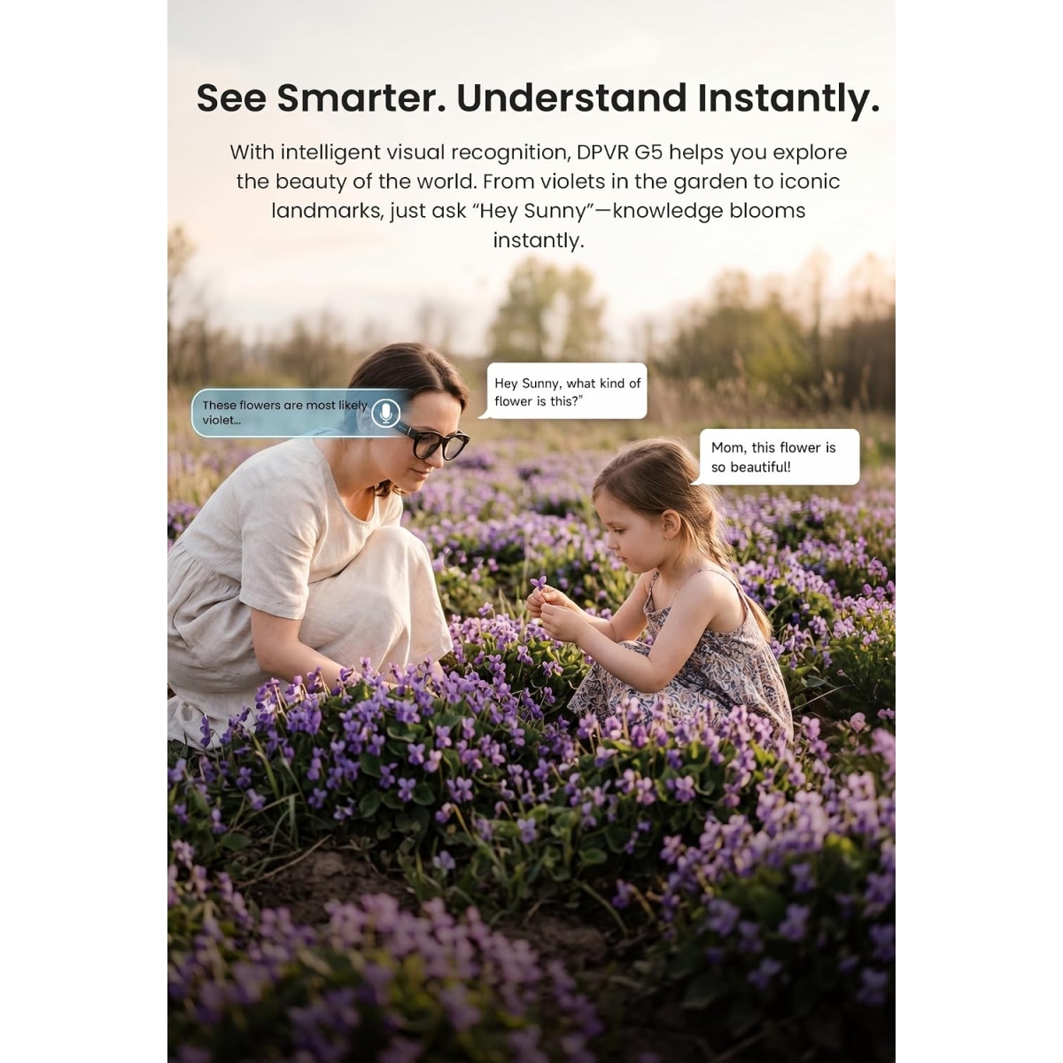 AI Smart Glasses με Κάμερα 13MP, Bluetooth 5.4, AI Assistant & Μετάφραση G5 - Image 6
