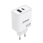 Andowl Φορτιστής 45W USB και Type-C Q-CD366 – Fast Charger