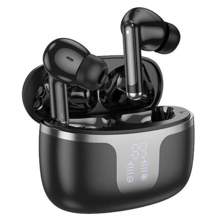 Ασύρματα Ακουστικά Bluetooth ANC & ENC Με Θήκη Φόρτισης HOCO EQ10 Plus - Μαύρο