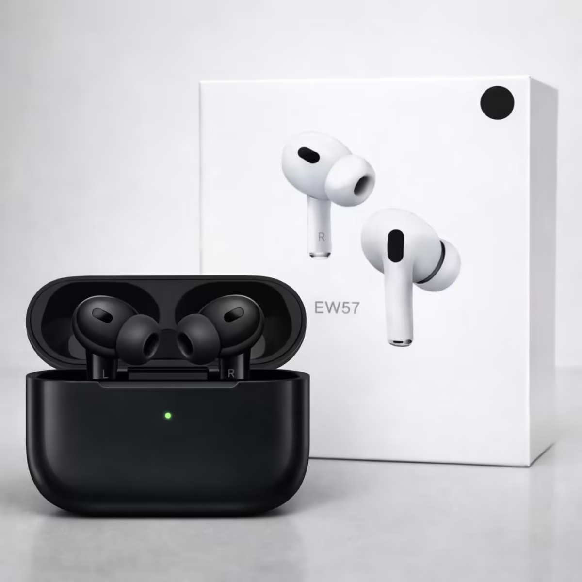 Ασύρματα Bluetooth Ακουστικά In-Ear με Θήκη Φόρτισης Λευκά FD EW57 - Image 2