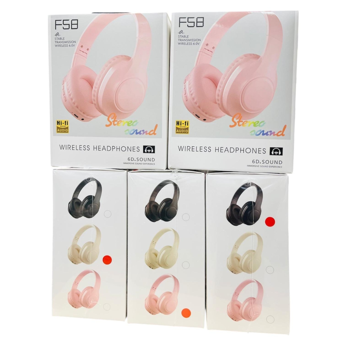 Ασύρματα Bluetooth Ακουστικά Κεφαλής Over-Ear με Hi-Fi Stereo Ήχο & Ενσωματωμένο Μικρόφωνο F58 - Image 2
