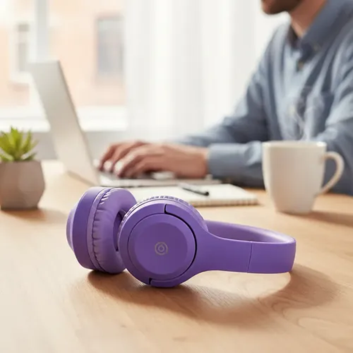 Ασύρματα Bluetooth Ακουστικά Over-Ear με Bluetooth 5.3, LED Φωτισμό & Εμβέλεια 20m UID-38 - Image 6