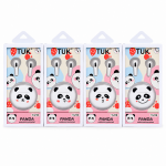 Ασύρματα Bluetooth Ακουστικά TWS Type-C σε Σχέδιο Panda με Θήκη Φόρτισης TUK T-210