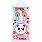 Ασύρματα Bluetooth Ακουστικά TWS Type-C σε Σχέδιο Panda με Θήκη Φόρτισης TUK T-210 - Image 7