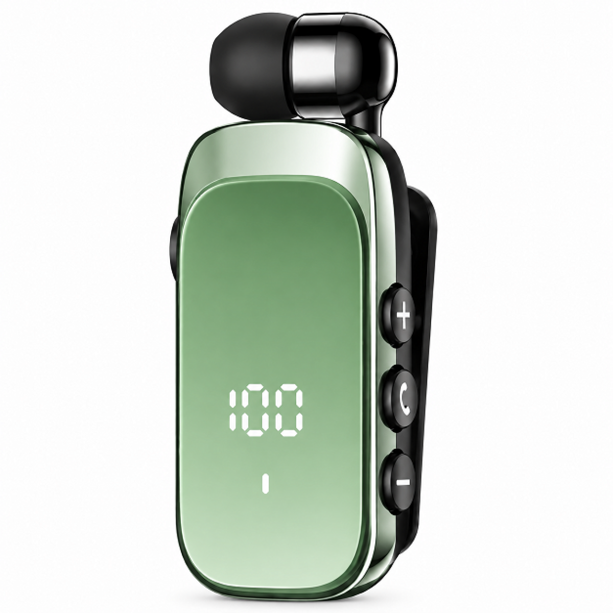 Ασύρματο Bluetooth Ακουστικό Πέτου Clip-On με Dual Mic & Μείωση Θορύβου K20