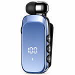 Ασύρματο Bluetooth Ακουστικό Πέτου Clip-On με Dual Mic & Μείωση Θορύβου K20