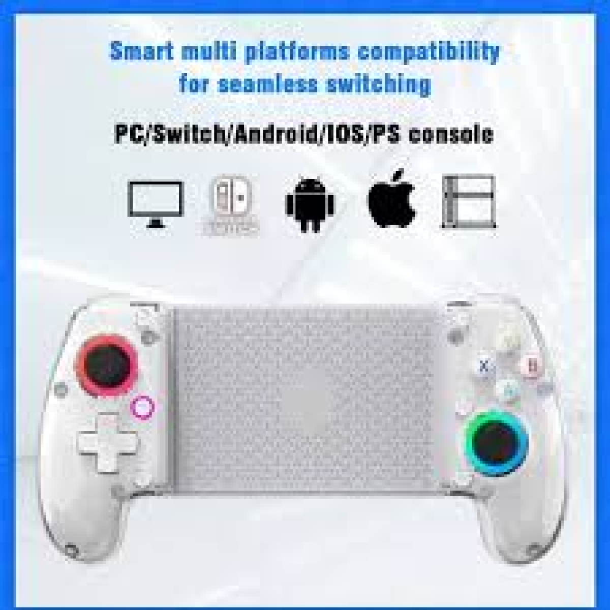 Ασύρματο Χειριστήριο Gaming Bluetooth για Android, iOS, PC & Nintendo Switch Q101 - Image 9