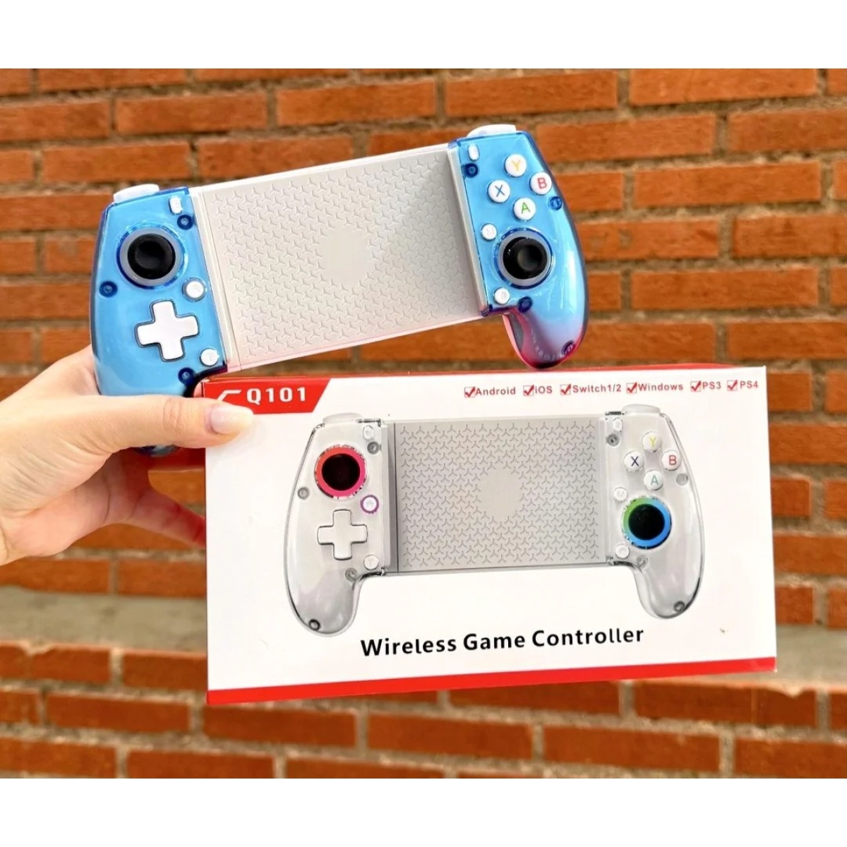 Ασύρματο Χειριστήριο Gaming Bluetooth για Android, iOS, PC & Nintendo Switch Q101 - Image 7