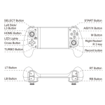 Ασύρματο Χειριστήριο Gaming Bluetooth για Android, iOS, PC & Nintendo Switch Q101 - Image 6