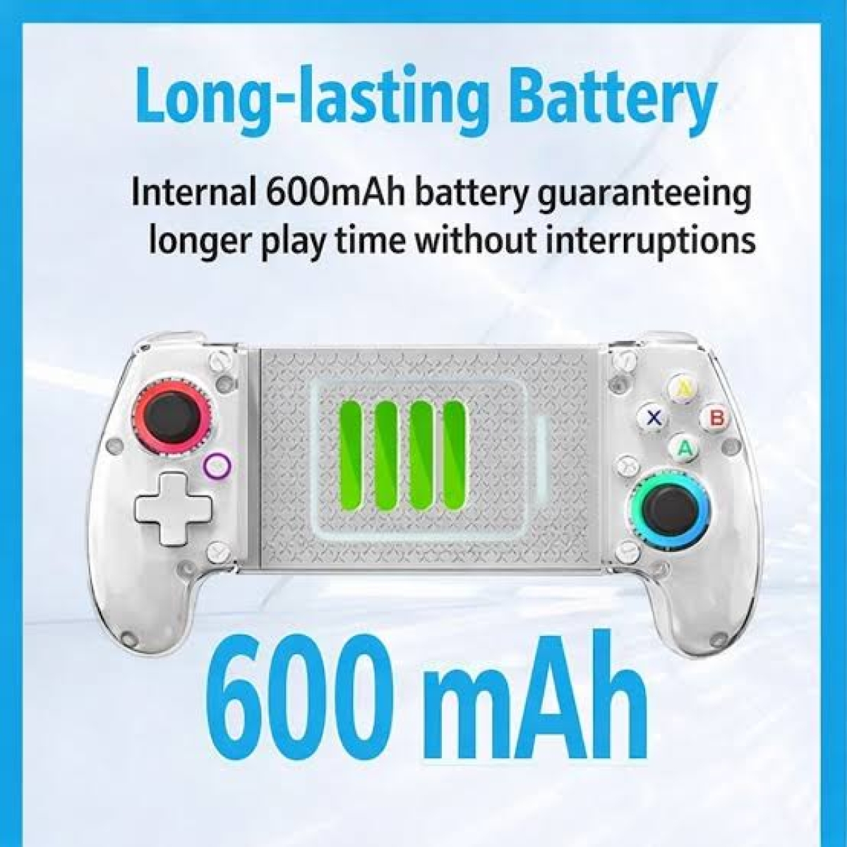 Ασύρματο Χειριστήριο Gaming Bluetooth για Android, iOS, PC & Nintendo Switch Q101 - Image 5