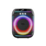 Ασύρματο ηχείο Karaoke Partybox Bluetooth 60W 8″ με βάση, ασύρματο μικρόφωνο, τηλεχειριστήριο και πολύχρωμο φωτισμό WGY-868