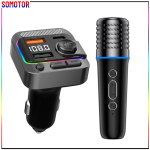Car Karaoke Μικρόφωνο 2 σε 1 με Bluetooth, FM Radio, MP3 & Φορτιστή Αναπτήρα Αυτοκινήτου – C85 - Image 6