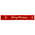Χριστουγεννιάτικη Κορδέλα Κόκκινη Merry Christmas 1cm x 5,4m 88937