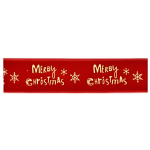 Χριστουγεννιάτικη Κορδέλα Κόκκινη Merry Christmas 2,5cm x 5,4m 88938
