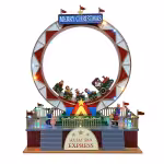Χριστουγεννιάτικο Διακοσμητικό Roller Coaster North Pole Express με Φωτισμό, Μουσική & Κίνηση - R12