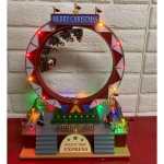 Χριστουγεννιάτικο Διακοσμητικό Roller Coaster North Pole Express με Φωτισμό, Μουσική & Κίνηση - R12 - Image 5