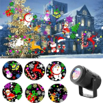 Χριστουγεννιάτικος LED Projector 4W με 16 Σχέδια Προβολής