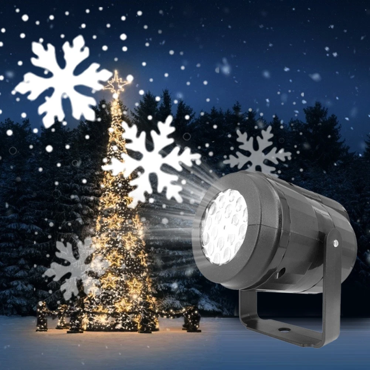Χριστουγεννιάτικος LED Projector 4W με 16 Σχέδια Προβολής - Image 4