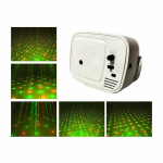 Χριστουγεννιάτικος Προβολέας Laser Κόκκινο & Πράσινο με 4 Σχέδια