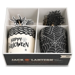 Cup Cake Halloween 10 Φορμάκια με 20 Οδοντογλιφίδες 16x15x8cm Carnavalista 232757