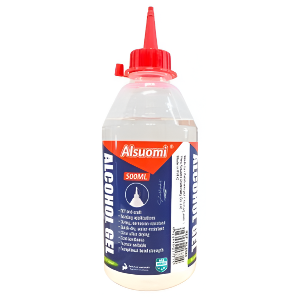 Διάφανη Υγρή Κόλλα 500ml – Alsuomi AL2389