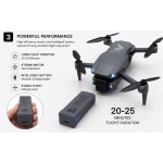 Drone με GPS, Διπλή Κάμερα, Τηλεχειριστήριο με Οθόνη & 2 Μπαταρίες - Image 6