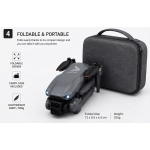 Drone με GPS, Διπλή Κάμερα, Τηλεχειριστήριο με Οθόνη & 2 Μπαταρίες - Image 3