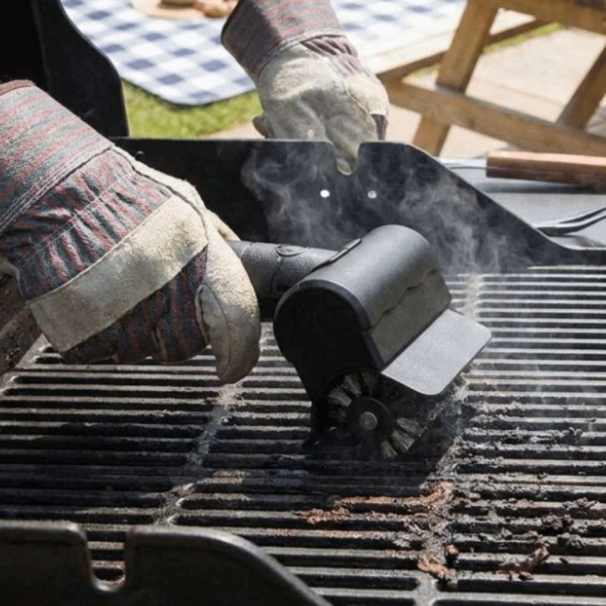 Επαναφορτιζόμενη Ηλεκτρική Βούρτσα BBQ με USB