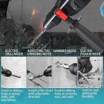 Επαναφορτιζόμενο Κρουστικό Δράπανο Brushless με 4 Λειτουργίες & 2 Μπαταρίες 48VF - Image 3