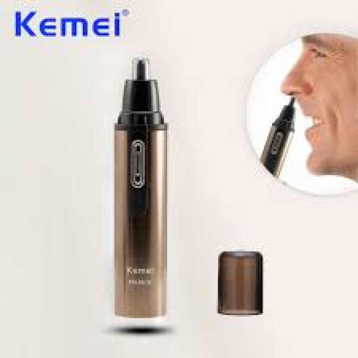 Επαναφορτιζόμενο Trimmer 2 σε 1 για Μύτη, Αυτιά & Φαβορίτες Kemei KM-6629 - Image 4