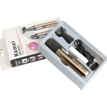 Επαναφορτιζόμενο Trimmer 2 σε 1 για Μύτη, Αυτιά & Φαβορίτες Kemei KM-6629 - Image 3
