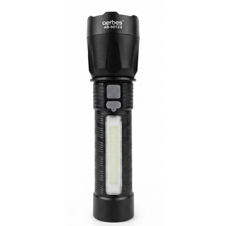 Επαναφορτιζόμενος Φακός LED 10W 1200mAh Type-C Aerbes AB-SD123