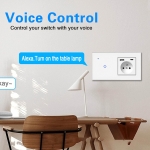 Έξυπνος Διακόπτης Αφής WiFi με Πρίζα Schuko, USB & Type-C - Image 3