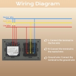 Έξυπνος Διακόπτης Αφής WiFi με Πρίζα Schuko, USB & Type-C - Image 7