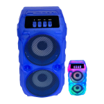 Φορητό Ηχείο Bluetooth 3″ με RGB Φωτισμό, FM Radio, USB, TF & AUX Bseng MSA-8888