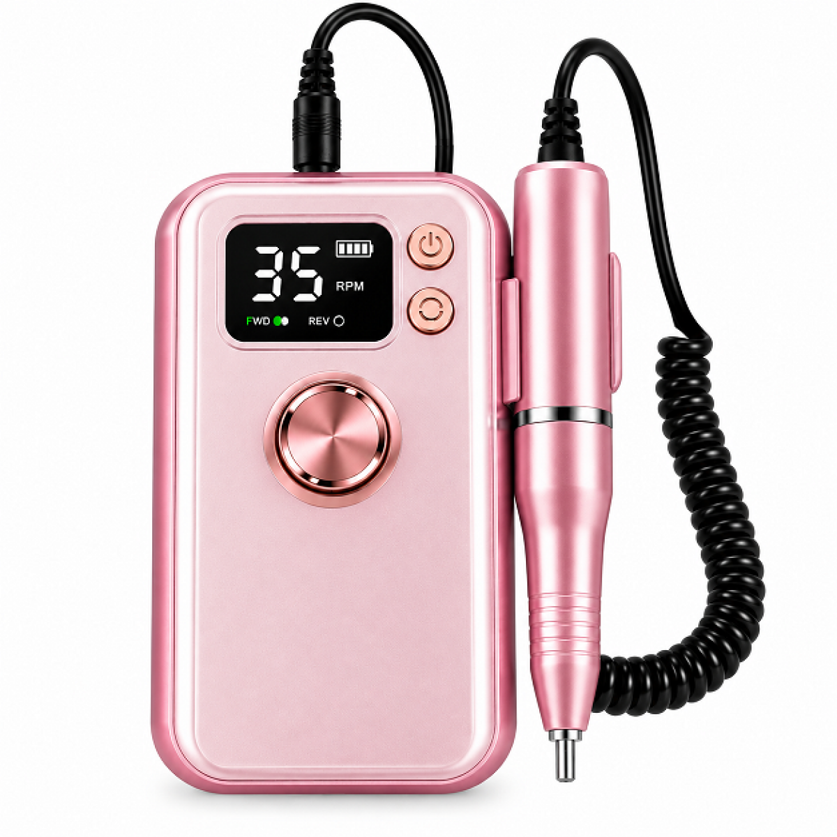 Φορητό Τροχάκι Νυχιών Nail Drill 3-in-1 με Ψηφιακή Οθόνη και Στυλό Μανικιούρ DC011 - Image 5