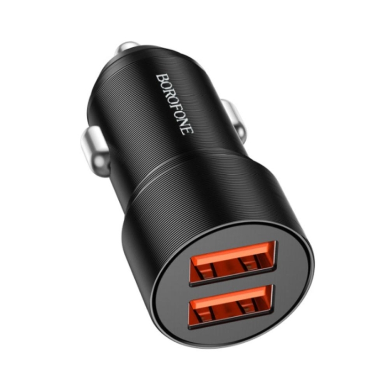 Φορτιστής αυτοκινήτου Borofone BZ19B 2xUSB 36W QC 3.0