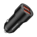 Φορτιστής αυτοκινήτου Borofone BZ19B 2xUSB 36W QC 3.0