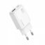 Φορτιστής Γρήγορης Φόρτισης 30W GaN με Θύρες USB-A/Type-C Λευκός BAS93A Borofone