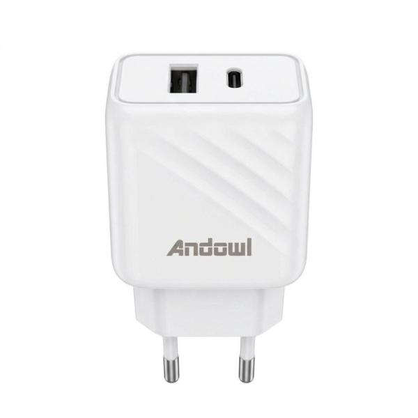 Φορτιστής Ταξιδίου 30W Andowl Q-CD968 USB-C PD