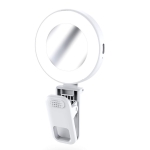 Φωτιστικό Selfie με Καθρέφτη, 32 LED, 3 Αποχρώσεις & Επαναφορτιζόμενη Μπαταρία Koosda KR-L15
