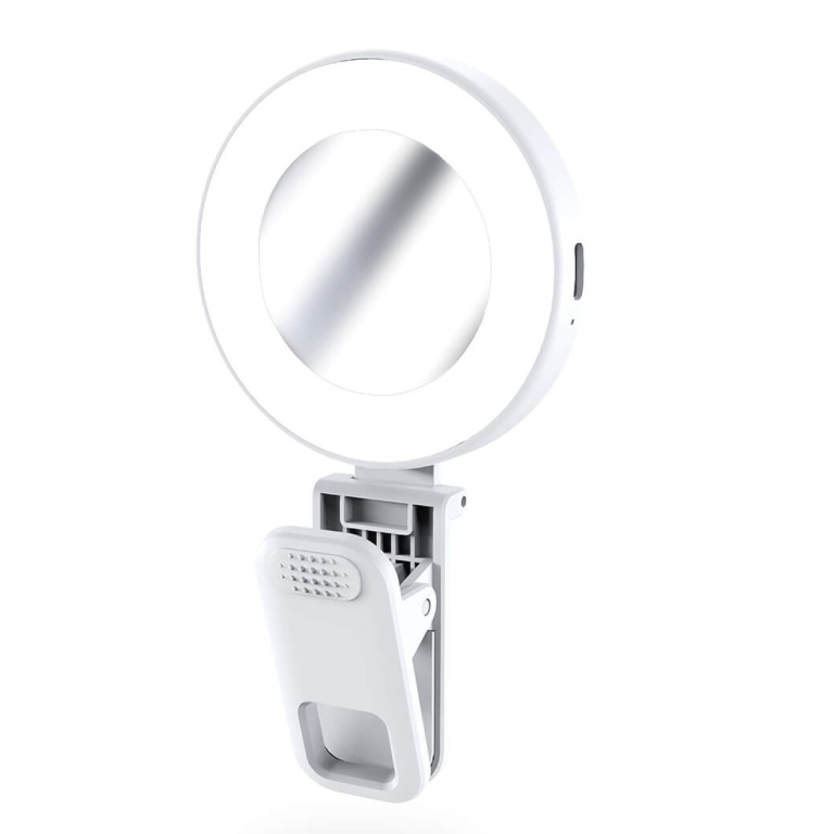 Φωτιστικό Selfie με Καθρέφτη, 32 LED, 3 Αποχρώσεις & Επαναφορτιζόμενη Μπαταρία Koosda KR-L15