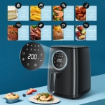 Φριτέζα Αέρος 4,2L 1400W με Οθόνη Αφής, 8 Προγράμματα & Ρύθμιση 50-200°C Aigostar - Image 2